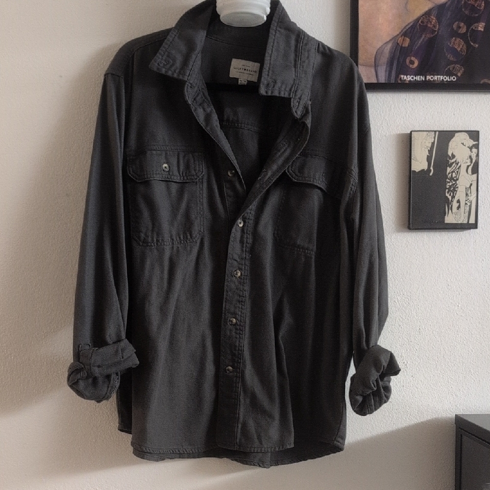 Men's Black Denim Jacket